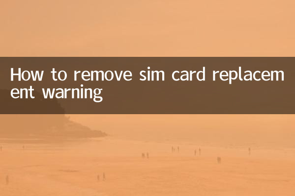 Como remover o aviso de substituição do cartão SIM