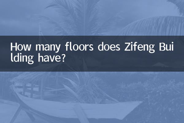 كم عدد الطوابق في مبنى Zifeng؟