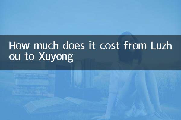 Quanto custa de Luzhou a Xuyong