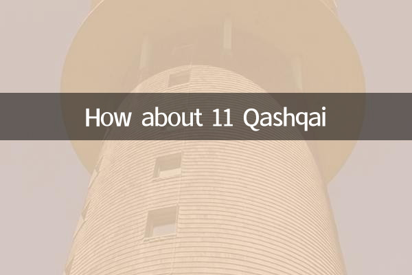 ¿Qué tal los 11 modelos Qashqai?