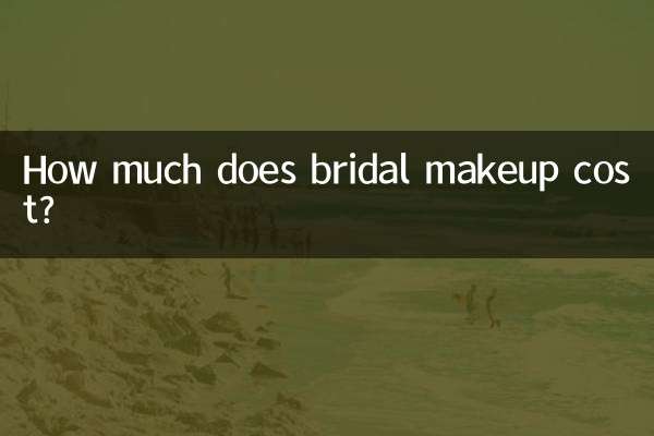 Combien coûte le maquillage de mariée ?