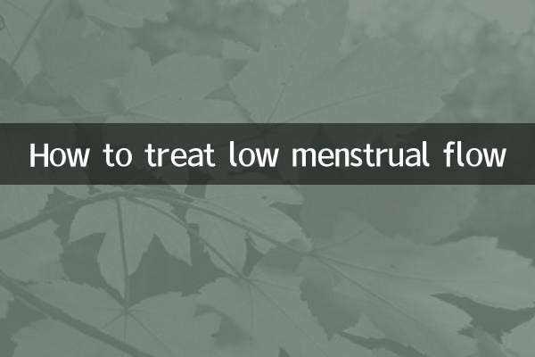 Como tratar o baixo fluxo menstrual