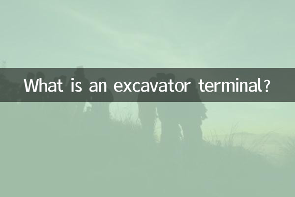 Was ist ein Baggerterminal?