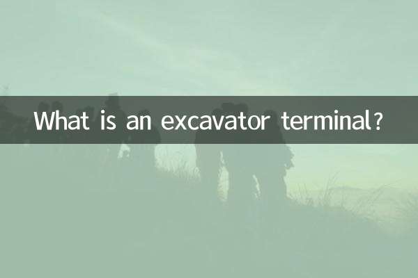 Was ist ein Baggerterminal?