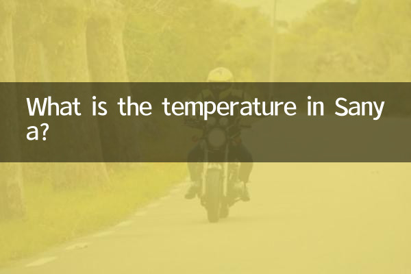 Wie ist die Temperatur in Sanya?