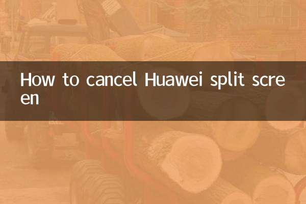 So deaktivieren Sie den geteilten Huawei-Bildschirm