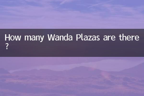 ¿Cuántos Wanda Plaza hay?