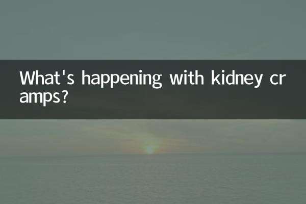 肾抽筋是怎么回事