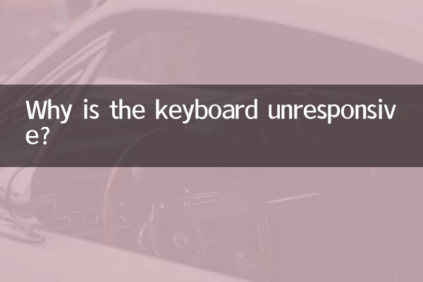 为什么键盘没有反应