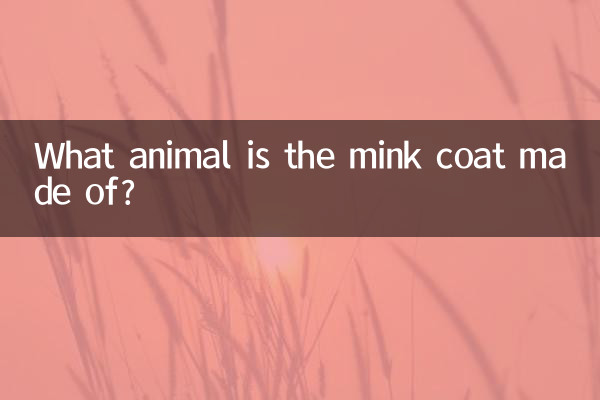 Из какого животного сделана норковая шуба?