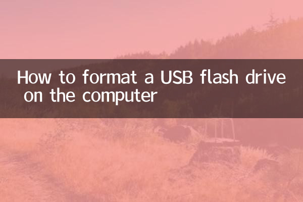 Come formattare un'unità flash USB sul computer