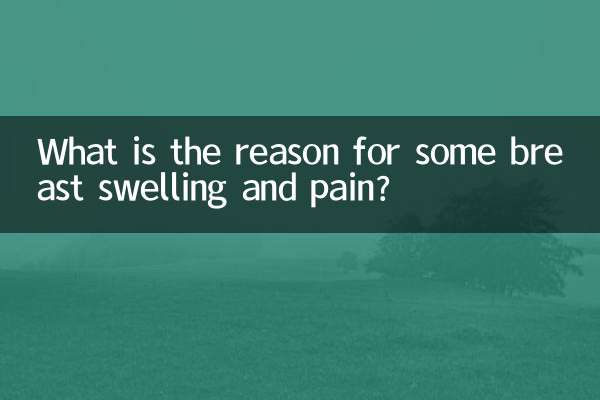 ما هو سبب ألم الثدي؟