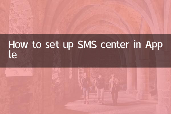 Come configurare il centro SMS in Apple