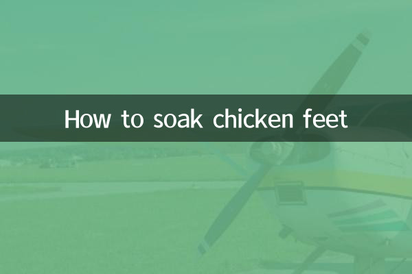 نحوه خیس کردن پای مرغ