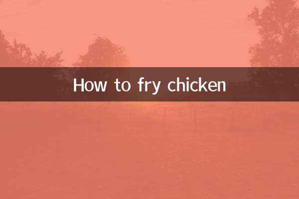 Wie man Hühnchen brät