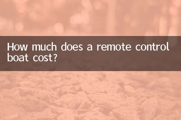 Quanto costa una barca telecomandata?