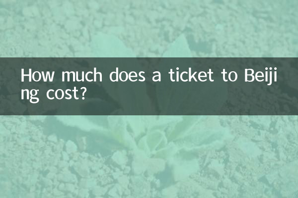 How much does a ticket to Beijing cost?