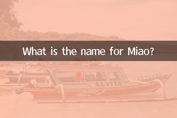 What is the name for Miao?