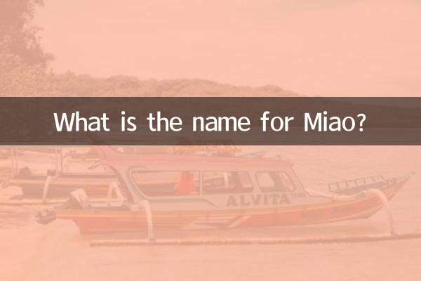 What is the name for Miao?