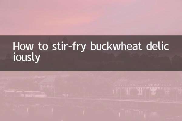 Como refogar deliciosamente o trigo sarraceno