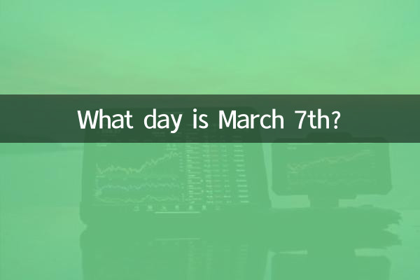 7 مارس چه روزی است؟
