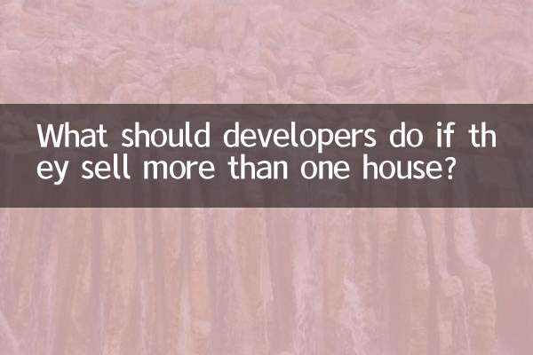 複数の住宅を販売する場合、開発者は何をすべきでしょうか?