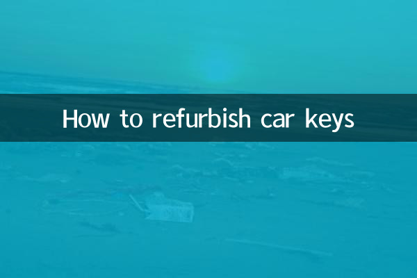 車鑰匙怎麼翻新