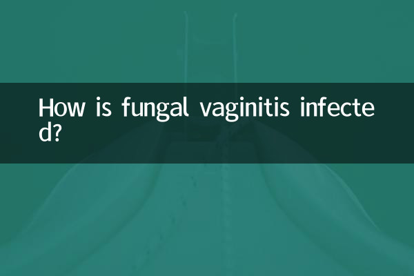 Como a vaginite fúngica é infectada?