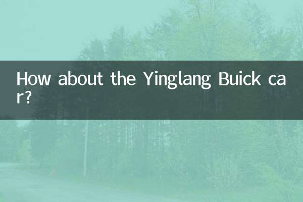 Que tal o carro Yinglang Buick?