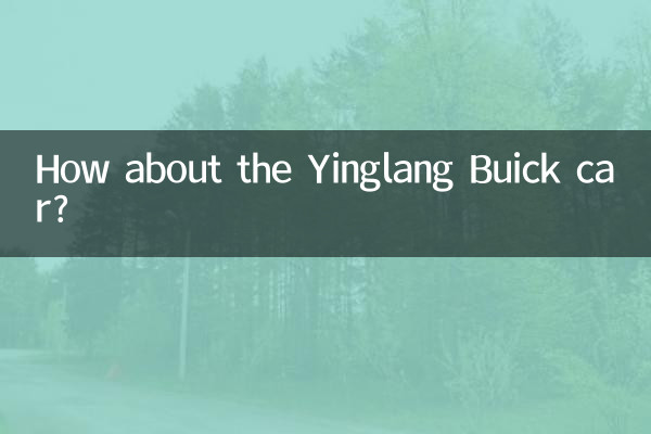 How about the Yinglang Buick car?