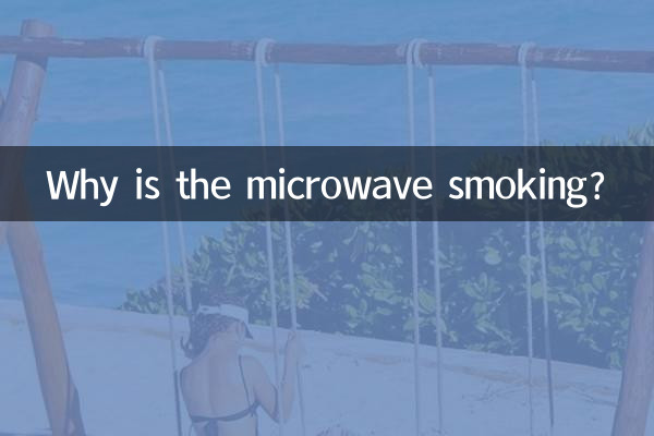 전자레인지에서 연기가 나는 이유는 무엇입니까?