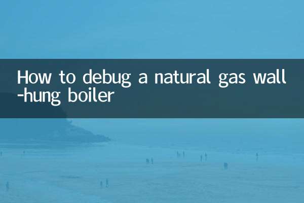 How to debug a natural gas wall-hung boiler