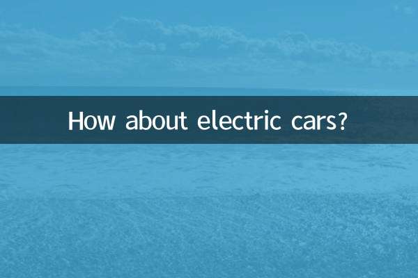 Wie wäre es mit Elektroautos?