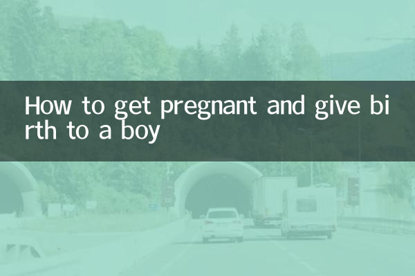 男の子を妊娠して出産する方法