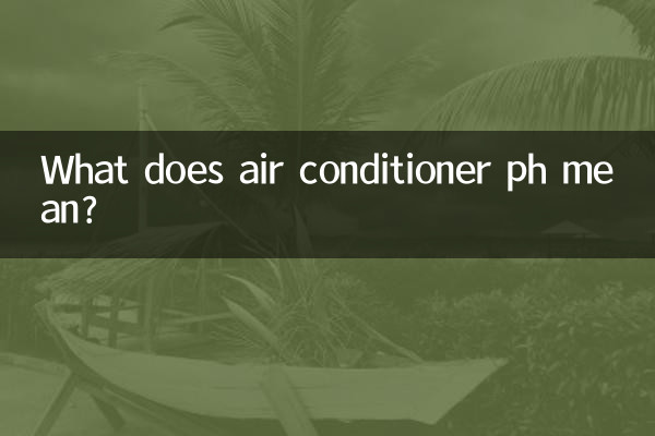 Was bedeutet der pH-Wert der Klimaanlage?