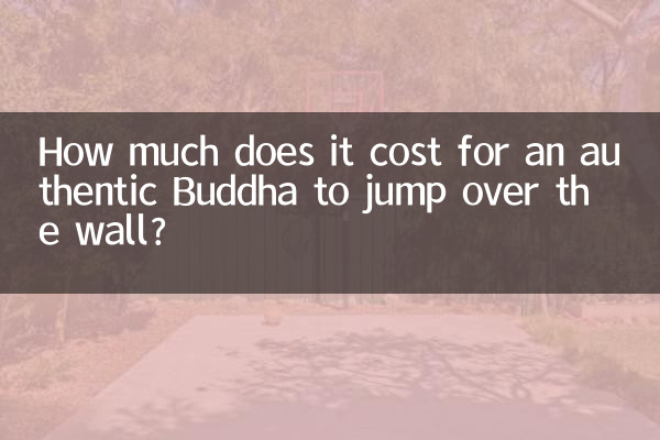 Сколько стоит настоящему Будде перепрыгнуть через стену?