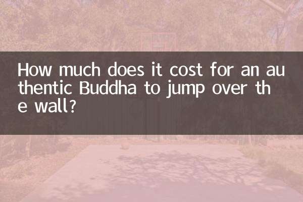 Сколько стоит настоящему Будде перепрыгнуть через стену?