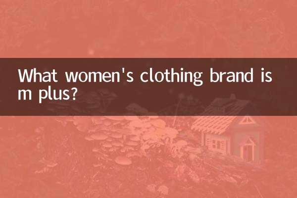 ¿Qué marca de ropa de mujer es m plus?