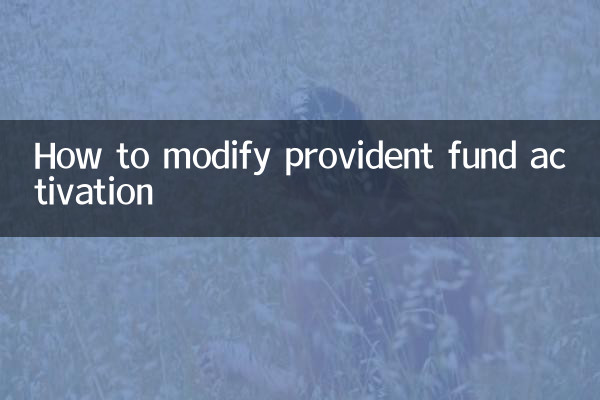 Como modificar a ativação do fundo de previdência