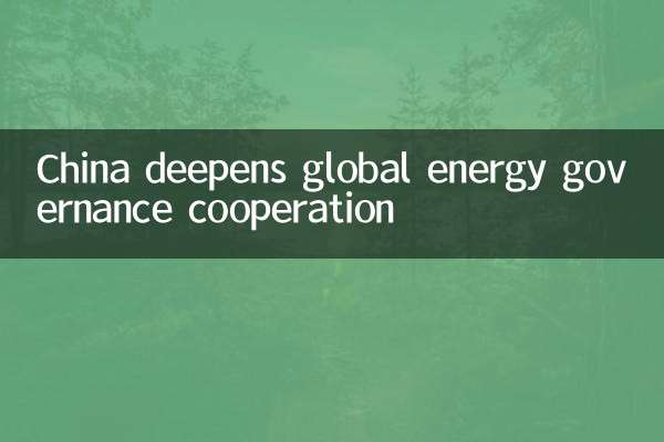 China deepens global energy governance cooperation