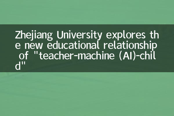 Die Zhejiang University untersucht die neue Bildungsbeziehung von 