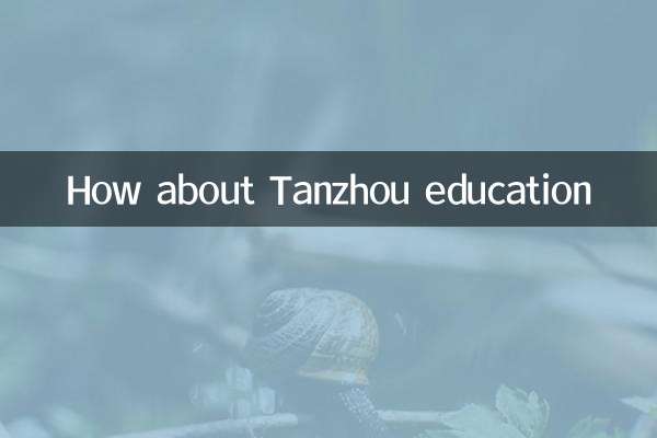 Que tal a educação de Tanzhou