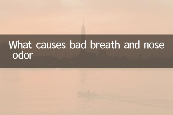 What causes bad breath and nose odor