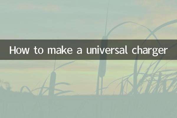 Come creare un caricabatterie universale