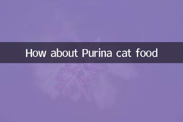 Как насчет пищи Purina Cat