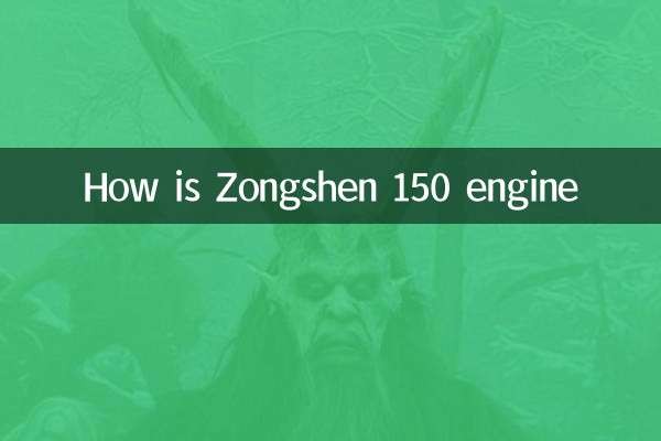 Wie wäre es mit dem Zongshen 150-Motor?
