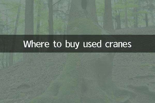 Onde comprar guindastes usados