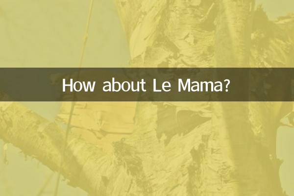 Wie wäre es mit Le Mama?