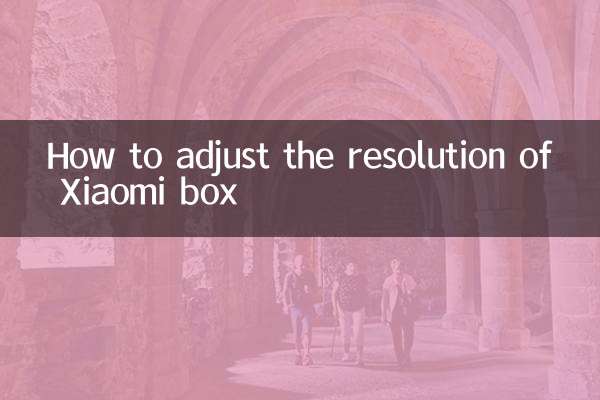 So passen Sie die Auflösung der Xiaomi-Box an