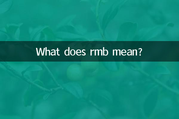 rmb به چه معناست؟
